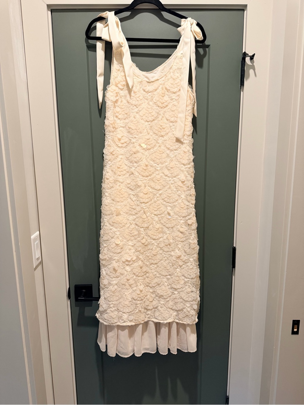 Anthropologie En Saison Emryn Sequin Appliqué Dress - Picture 4 of 6